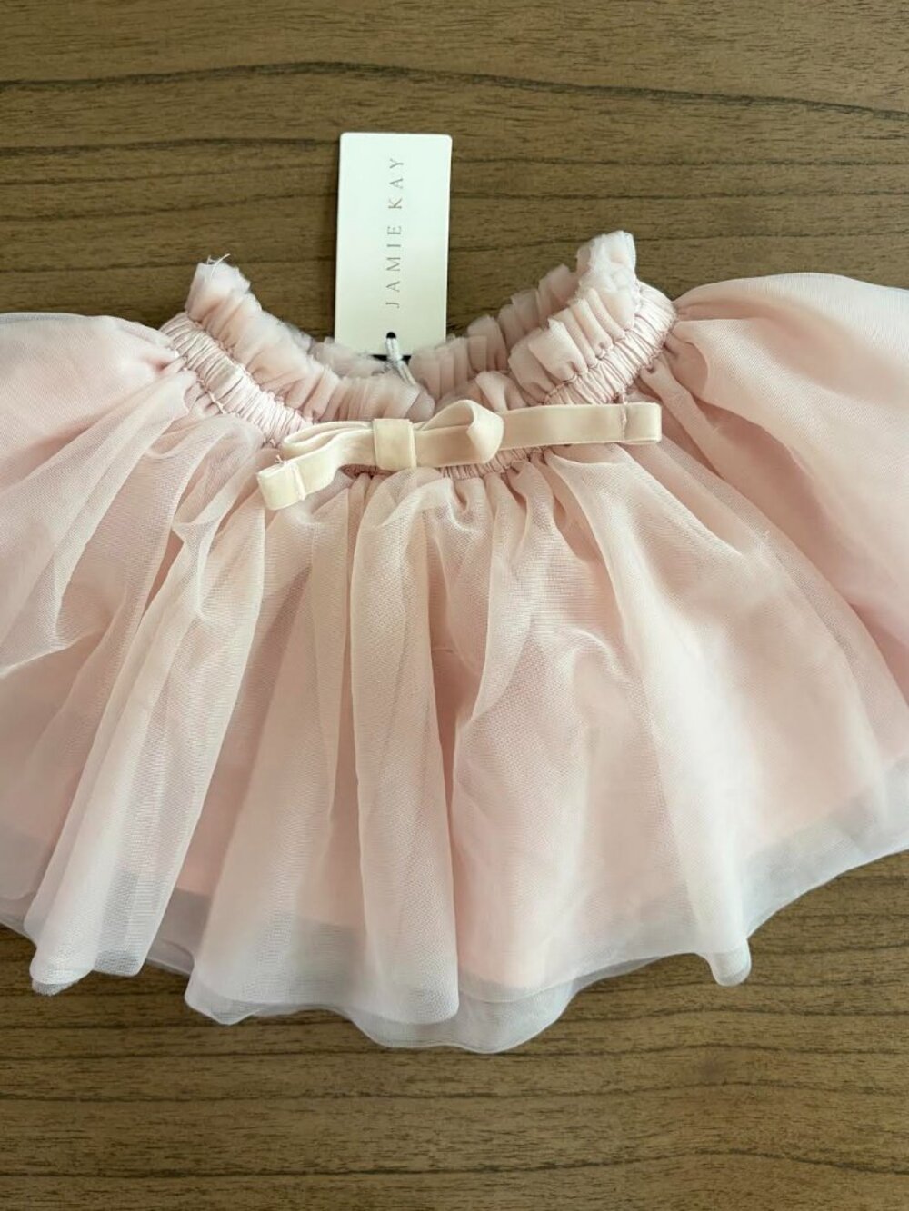 The Jamie Kay Blushed Rose Tulle Tutu Skirt NWT 6-12 Mo